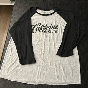 Caffeine and kilos raglan ⚾️
